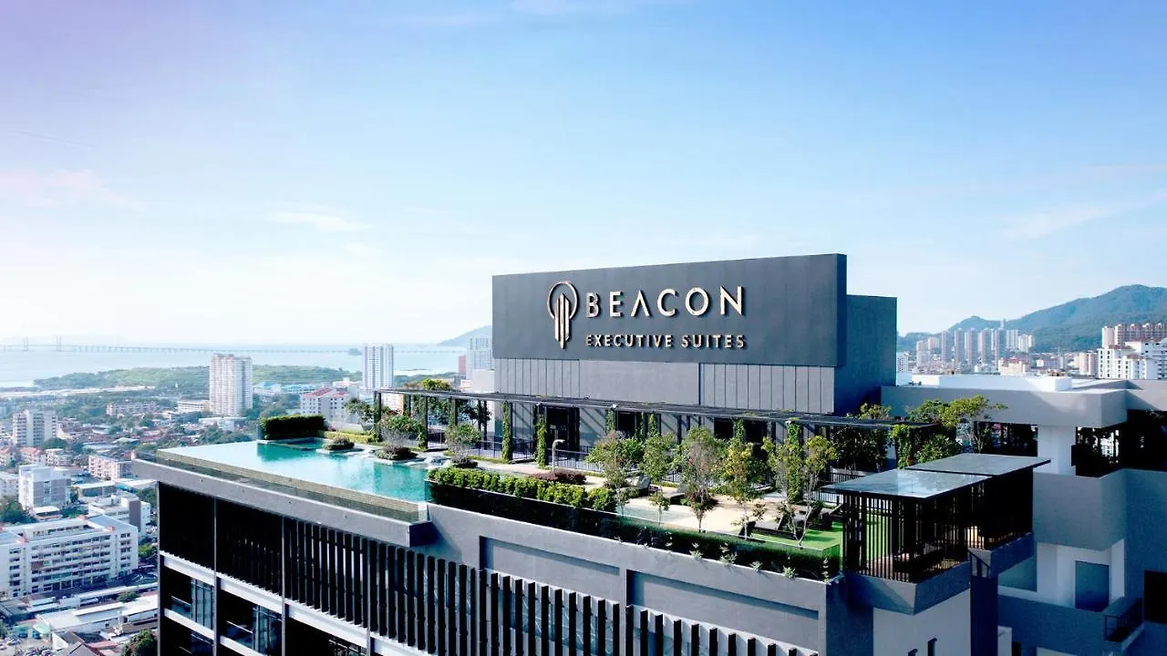 2Br Luxury Rooftop Swimming Pook Homestay@Georgetown@10Pax - 无敌美景两房民宿 Apartamento