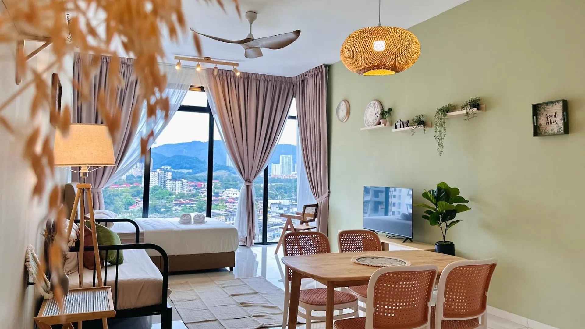 Apartamento 2Br Luxury Rooftop Swimming Pook Homestay@Georgetown@10Pax - 无敌美景两房民宿