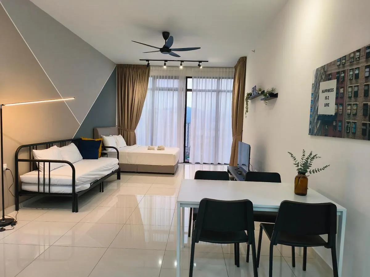 2Br Luxury Rooftop Swimming Pook Homestay@Georgetown@10Pax - 无敌美景两房民宿 Lägenhet