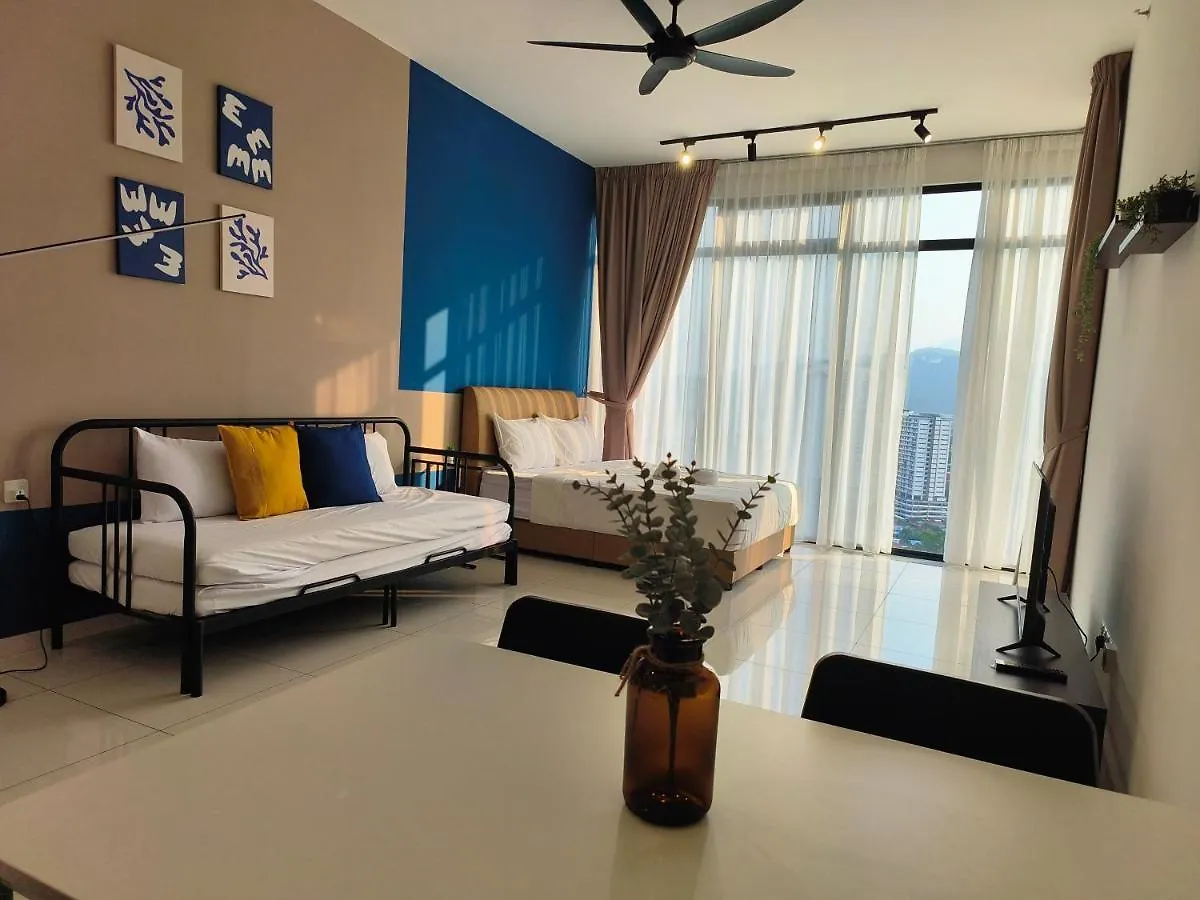 2Br Luxury Rooftop Swimming Pook Homestay@Georgetown@10Pax - 无敌美景两房民宿 0*, George Town Malaysia